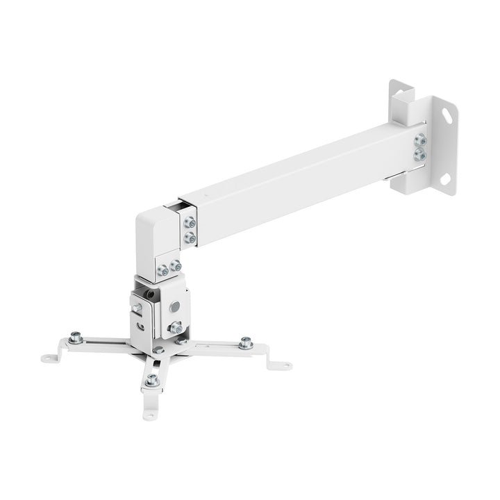 Soporte / colgador de pared para proyector Maclean, blanco, hasta 20 kg, MC-205 W