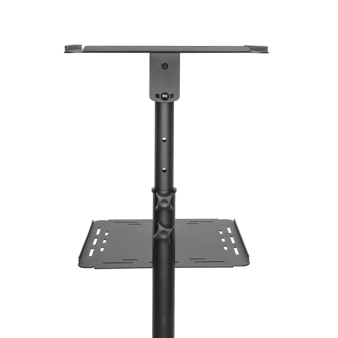 Mesita móvil para proyector/portátil Maclean, regulable, de acero, máx. 10 kg, MC-207