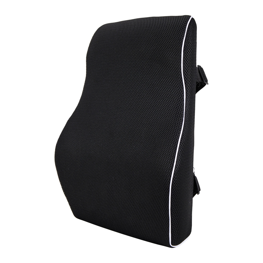 Almohadilla lumbar de espuma viscoelástica Promedix, 44 x 37 x 12 cm, densidad de la espuma: 50D, PR-214