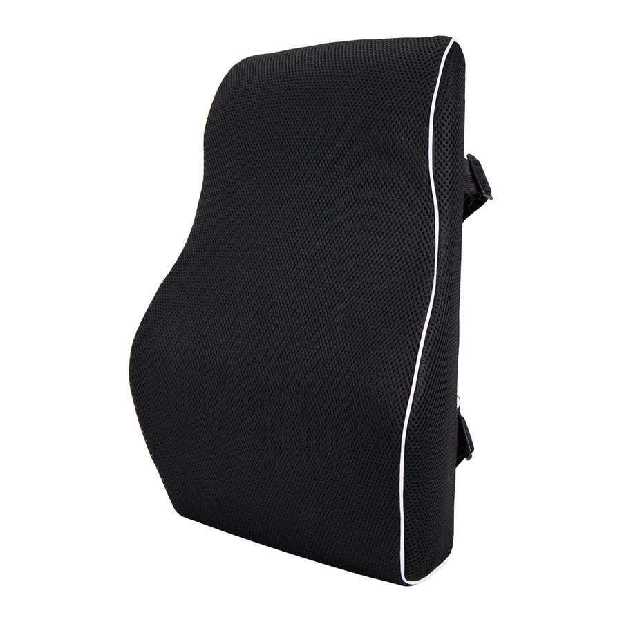 Almohadilla lumbar de espuma viscoelástica Promedix, 44 x 37 x 12 cm, densidad de la espuma: 50D, PR-214