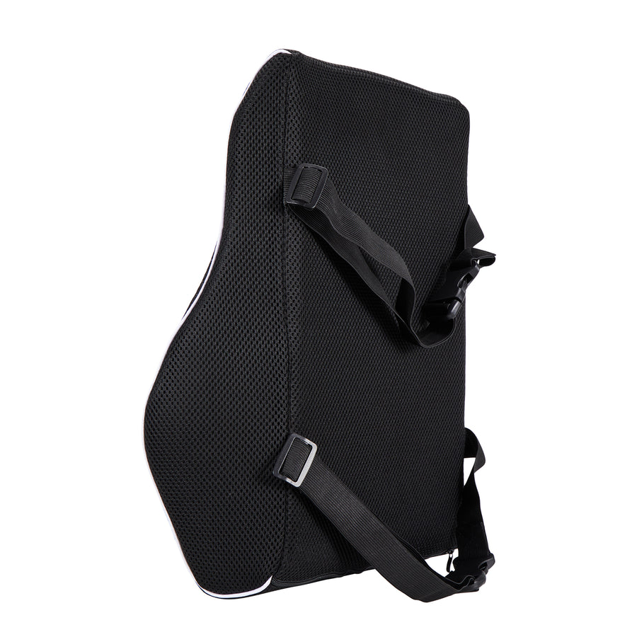 Almohadilla lumbar de espuma viscoelástica Promedix, 44 x 37 x 12 cm, densidad de la espuma: 50D, PR-214