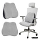Almohadilla lumbar de espuma viscoelástica Promedix, 45 x 40 x 10 cm, PR-215