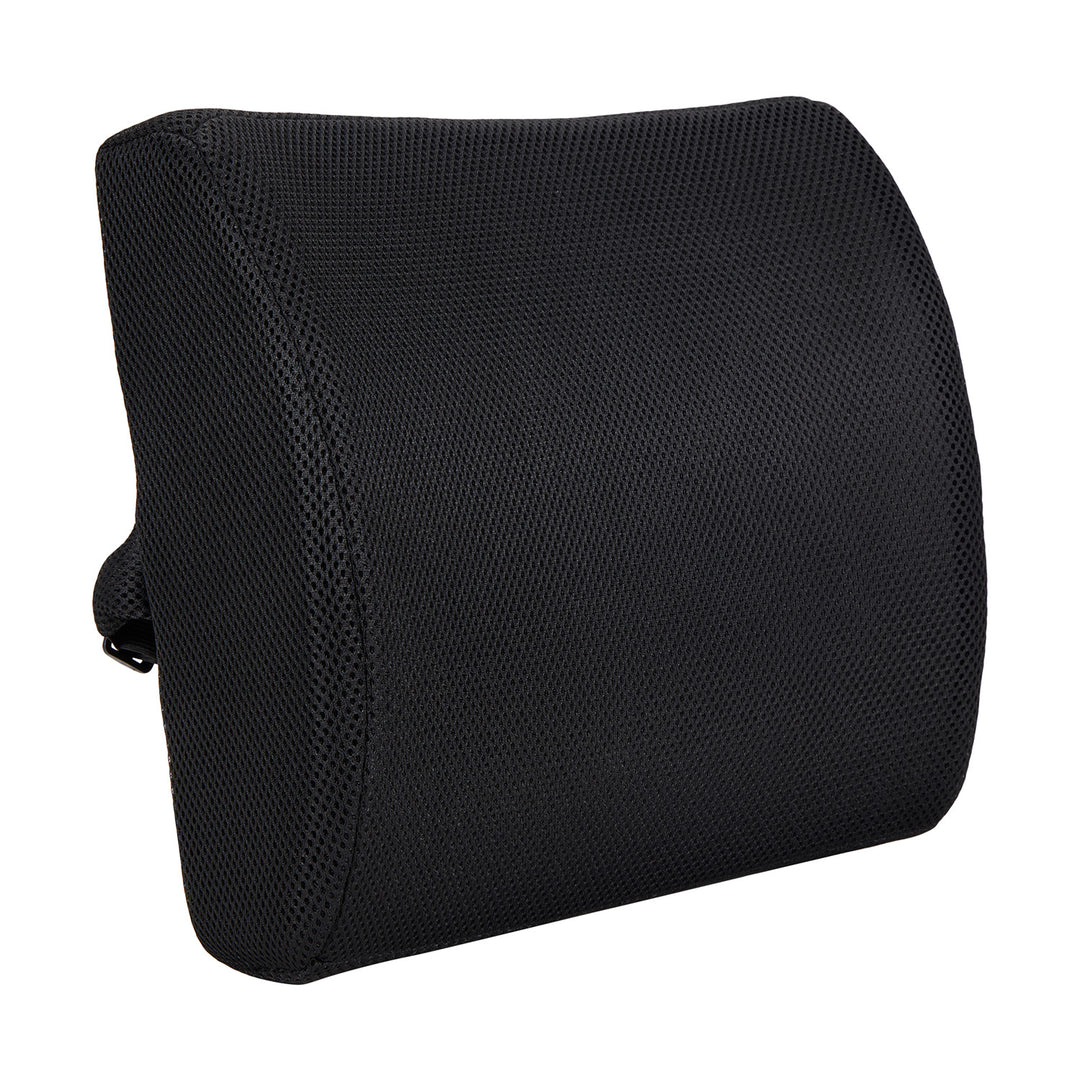 Cojín lumbar de espuma viscoelástica Promedix, 34 x 31 x 12 cm, densidad de la espuma: 50D, PR-216