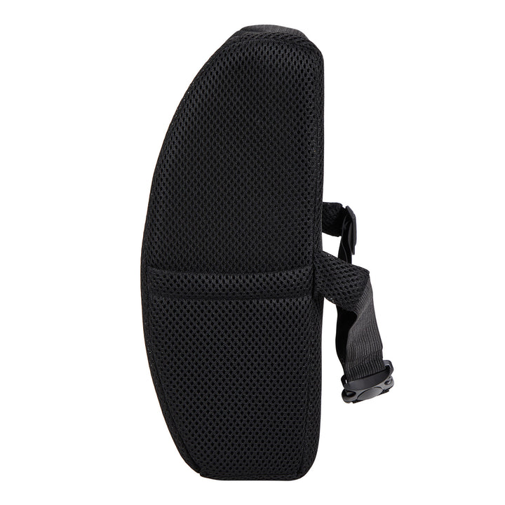 Cojín lumbar de espuma viscoelástica Promedix, 34 x 31 x 12 cm, densidad de la espuma: 50D, PR-216