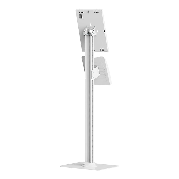 Soporte publicitario para tablet Maclean, con cierre de seguridad, 12,4"-13", iPad Air/Pro, Samsung Tab S10+/S9+/S8+/S7+, 257 x 350 x 22 mm, MC-924 W