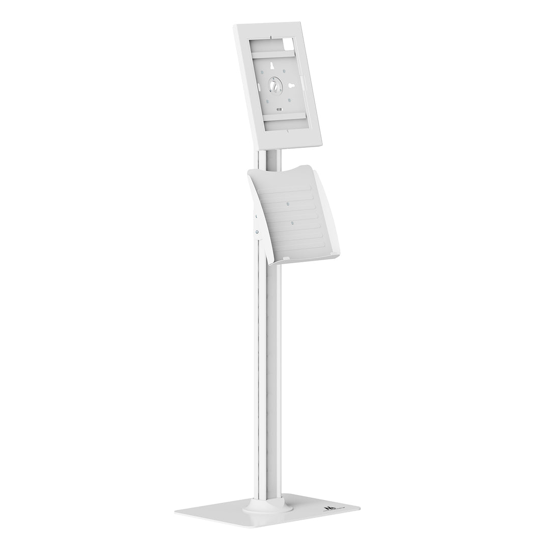 Soporte publicitario para tablet Maclean, con cierre de seguridad, 10,9"-11", iPad Air/Pro, Samsung Tab A y S Series, 220 x 323 x 22 mm, MC-960 W