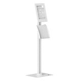 Soporte publicitario para tablet Maclean, con cierre de seguridad, 10,9"-11", iPad Air/Pro, Samsung Tab A y S Series, 220 x 323 x 22 mm, MC-960 W