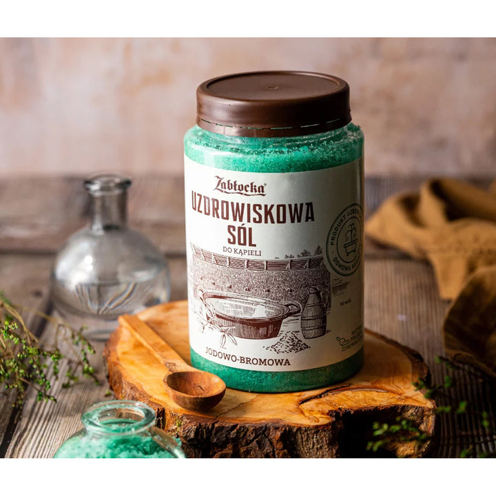Sal termal yodada y bromada de Zabłocka, 1 kg + Sal termal yodada y bromada de Zabłocka, 1,2 kg