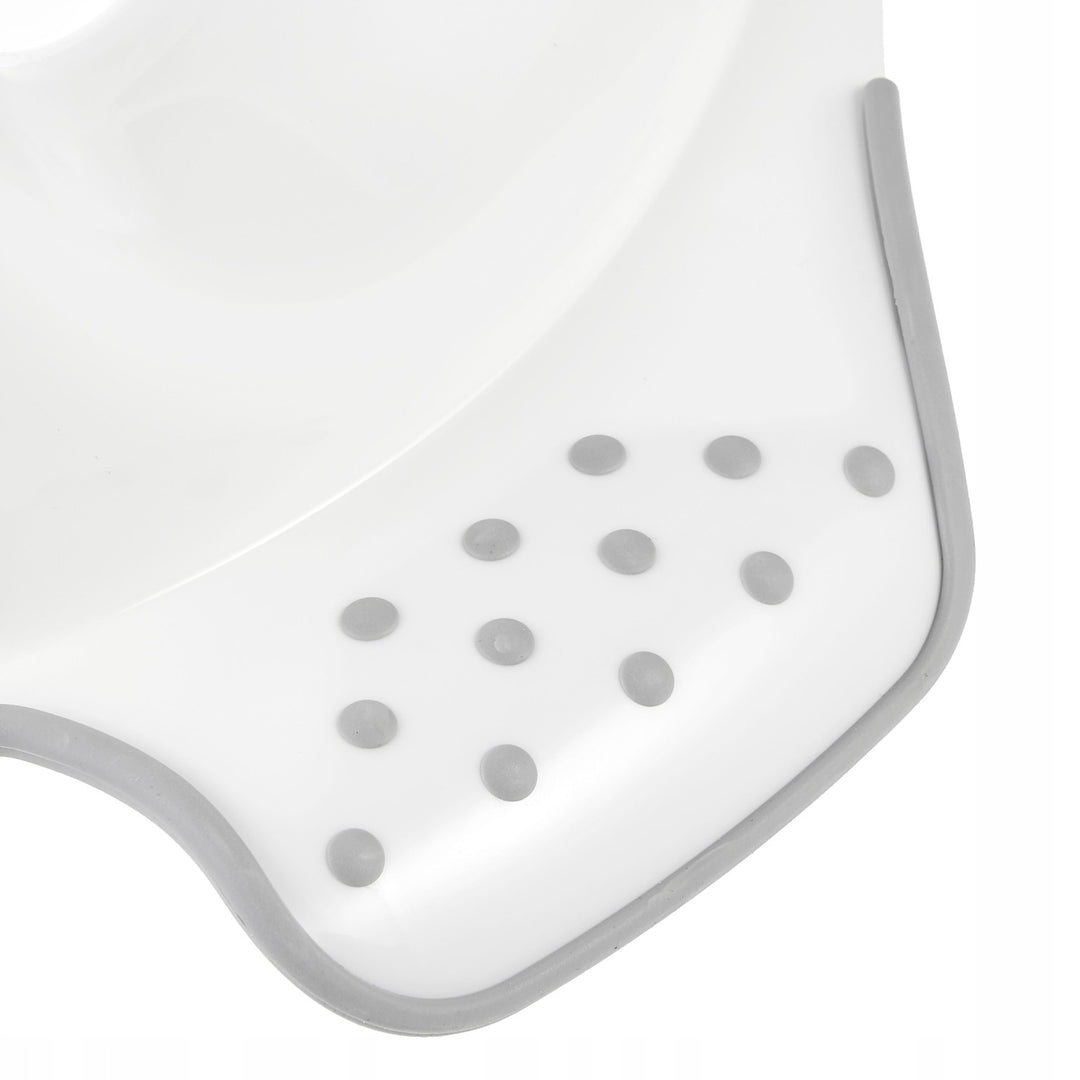 Plataforma antideslizante, de un solo escalón, máx. 80 kg + Cubierta para inodoro + Orinal Stitch