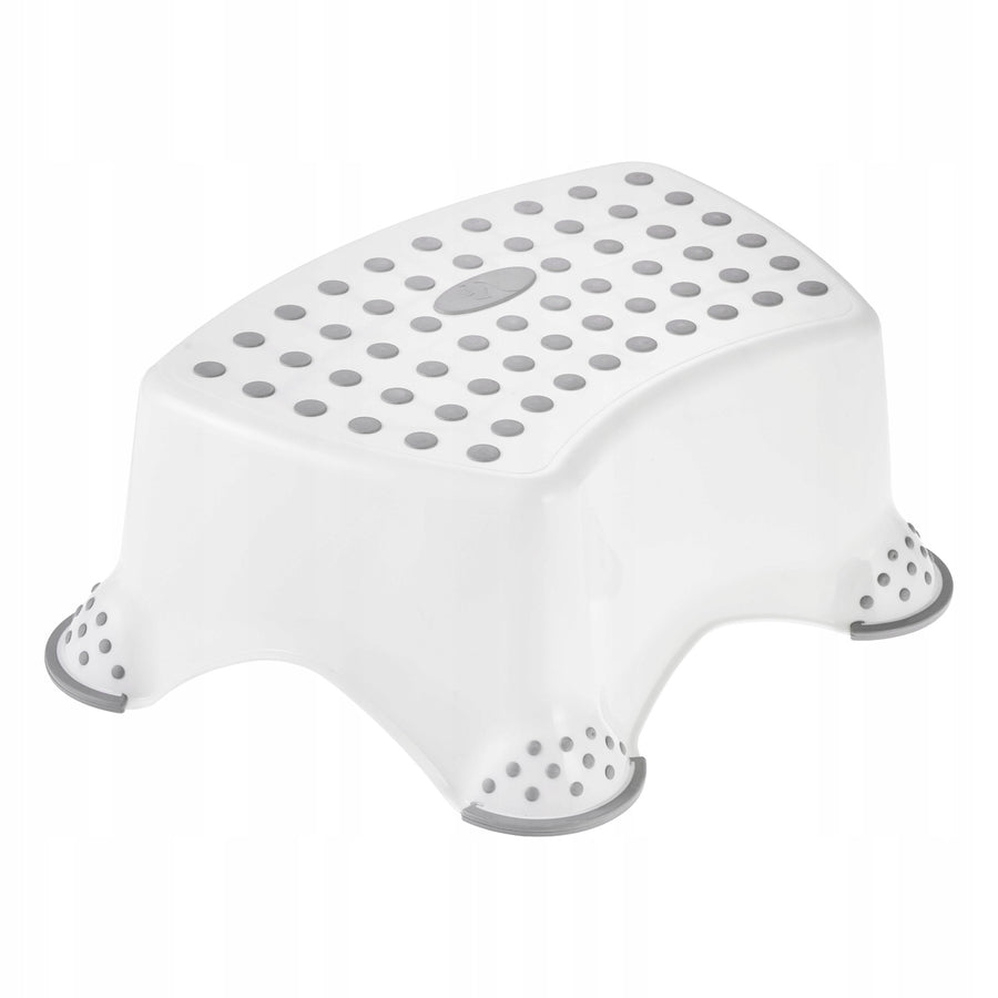 Plataforma antideslizante, de un solo escalón, máx. 80 kg + Cubierta para inodoro + Orinal Stitch