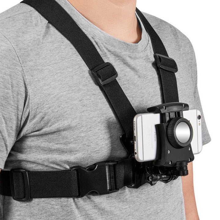 Mochila con señalizador LED, con mando a distancia, resistencia al agua: mando a distancia IPx5, mochila IPX2 + correas deportivas para el teléfono Maclean