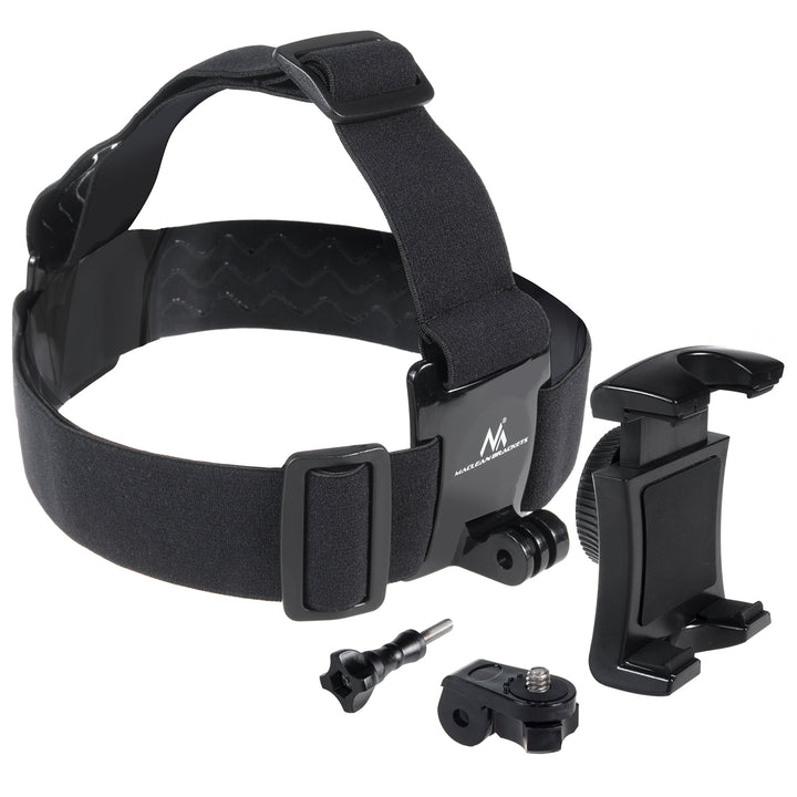 Mochila con señalizador LED, con mando a distancia, resistencia al agua: mando a distancia IPx5, mochila IPX2 + cinta deportiva para la cabeza para el teléfono MC-825