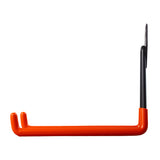 Soporte/colgador de pared Maclean, para neumáticos, herramientas de jardinería, escaleras, mangueras, bicicletas, carga máxima 25 kg, MC-444, 4 unidades