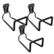 Soporte de pared para garaje Maclean, para neumáticos, herramientas de jardinería, escaleras, mangueras, bicicletas, de acero, carga máxima 35 kg, MC-441, 3 unidades