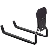 Soporte/colgador de pared Maclean, para neumáticos, herramientas de jardinería, escaleras, mangueras, bicicletas, de acero, carga máxima 35 kg, MC-440, 3 unidades.