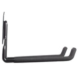 Soporte/colgador de pared Maclean, para neumáticos, herramientas de jardinería, escaleras, mangueras, bicicletas, de acero, carga máxima 35 kg, MC-440, 4 unidades.