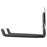 Soporte/colgador de pared Maclean, para neumáticos, herramientas de jardinería, escaleras, mangueras, bicicletas, de acero, carga máxima 35 kg, MC-440, 4 unidades.