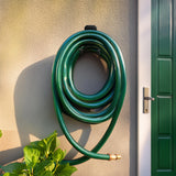 Soporte/colgador de pared Maclean, para neumáticos, herramientas de jardinería, escaleras, mangueras, bicicletas, de acero, carga máxima 35 kg, MC-440, 4 unidades.