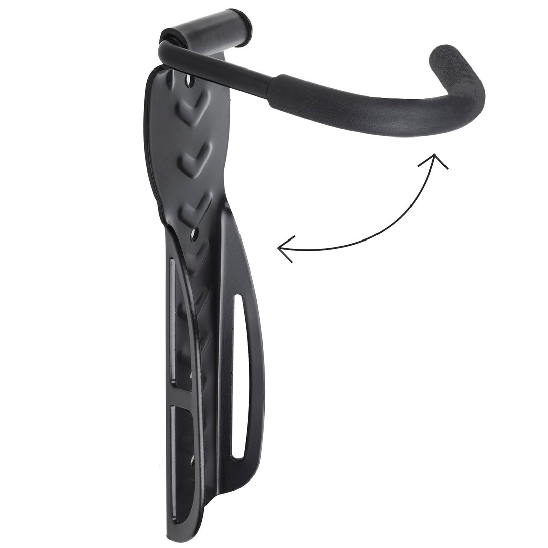Soporte/colgador de bicicleta Maclean, vertical, acero, carga máxima 30 kg, MC-432, 3 unidades