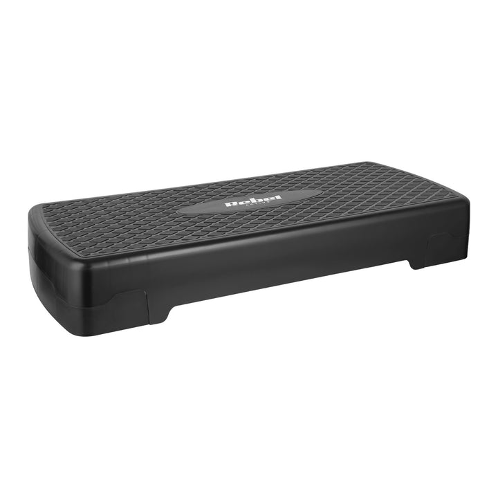 Step para aerobic y ejercicios de fitness Rebel Active, 3 niveles, 68 cm, negro, RBA-3227-BK