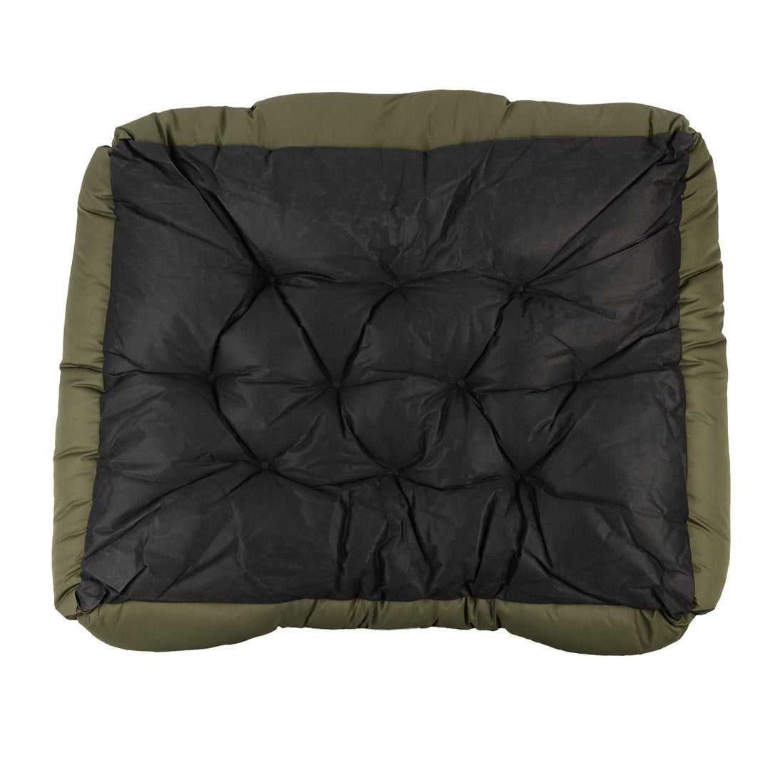 Cama para mascotas GreenBlue, verde, rectangular, dimensiones exteriores: 115 x 95 cm, interiores: 100 x 80 cm GB240 GN