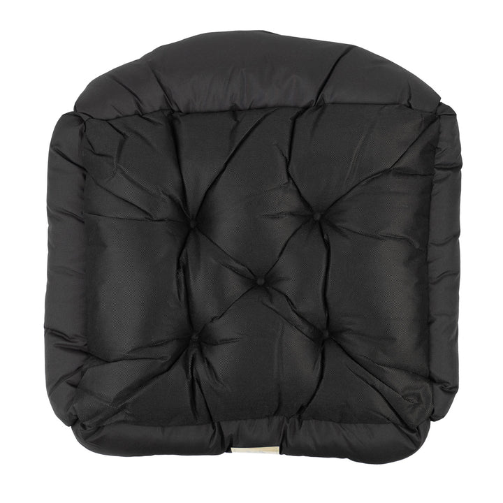 Cama para mascotas GreenBlue, negra, rectangular, dimensiones exteriores: 75 x 65 cm, interiores: 60 x 50 cm GB241 BL