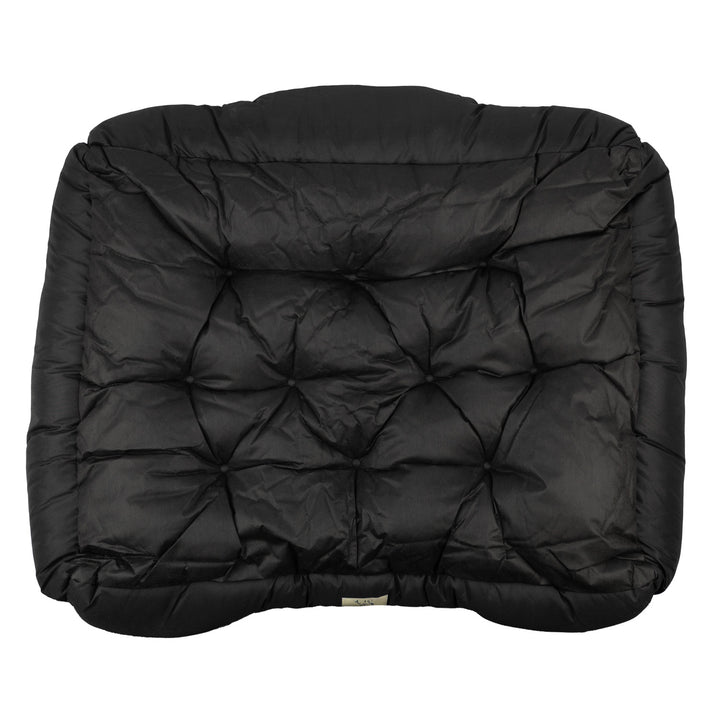 Cama para mascotas GreenBlue, negra, rectangular, dimensiones exteriores: 115 x 95 cm, interiores: 100 x 80 cm GB240 BL
