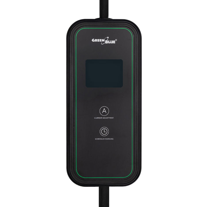 Cargador para vehículos eléctricos (EV) y híbridos enchufados (PHEV) GreenBlue, portátil, tipo 2, longitud del cable: 6,8 m, IP65, 11 kW, 220-380 V CA, 50/60 Hz, 16 A, trifásico, GB1100