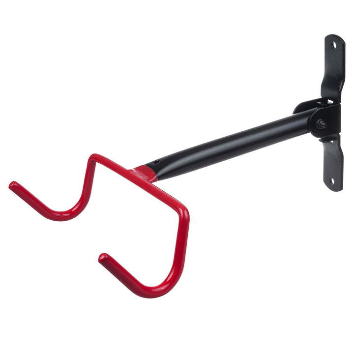 Soporte o colgador de pared para bicicletas Maclean, horizontal, acero, carga máxima de 30 kg, MC-430, 3 unidades