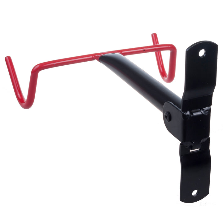 Soporte o colgador de pared para bicicletas Maclean, horizontal, acero, carga máxima de 30 kg, MC-430, 4 unidades