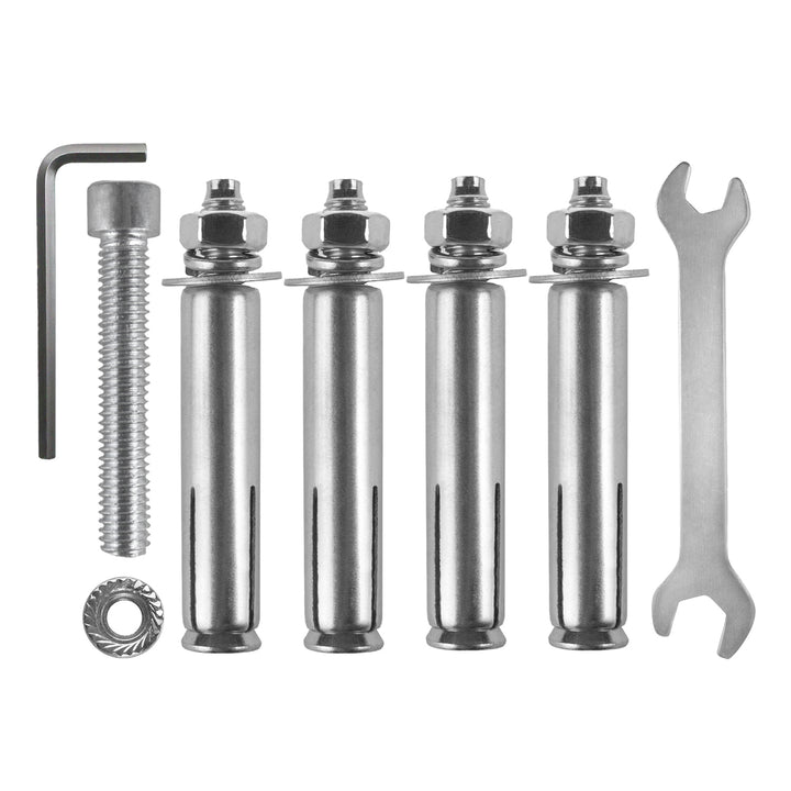 Soporte de pared para bicicletas Maclean, horizontal, acero, carga máxima de 30 kg, MC-484, 4 unidades