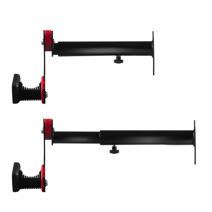 Soporte de pared para bicicletas Maclean, acero, carga máxima de 30 kg, MC-449, 2 unidades