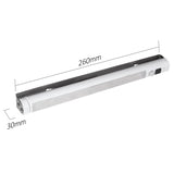 2 lámparas LED de cocina Maclean, para debajo de los armarios, 9 SMD, a pilas, con sensor PIR de encendido/apagado, MCE166 + 6 pilas R-06 R06 AA LR06 de 1,5 V VARTA Longlife Power
