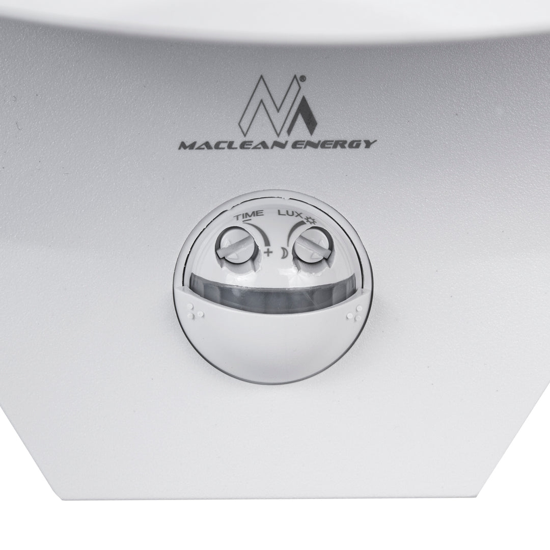 Lámpara LED con sensor de movimiento Maclean, sensor PIR, color blanco, 10 W, IP54, 800 lm, MCE290 W, 4 unidades