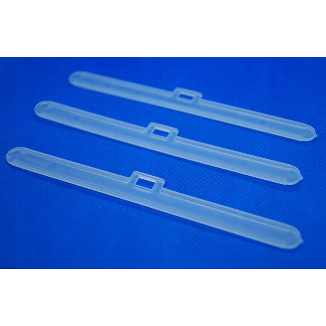 Soporte superior para lamas de 127 mm de persianas verticales, 100 unidades