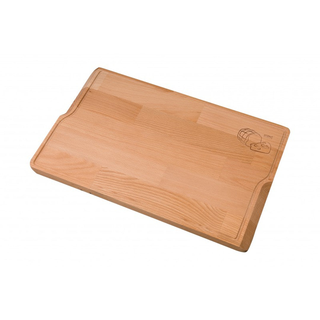 Tabla de cortar Practic, de doble cara, de madera, dimensiones 44 x 28 cm, 21010200