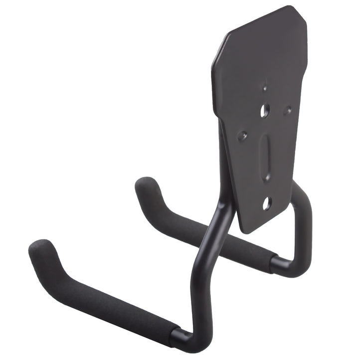 Soporte / colgador de pared para garaje Maclean, para neumáticos, herramientas de jardinería, escaleras, mangueras de jardín, máx. 35 kg, MC-439, 2 unidades