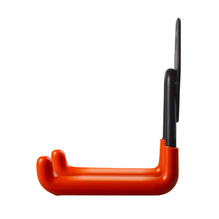 Soporte de pared para garaje Maclean, para neumáticos, herramientas de jardinería, escaleras y mangueras. De acero, carga máxima de 70 kg, MC-442, 3 unidades