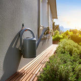 Soporte de pared para garaje Maclean, para neumáticos, herramientas de jardinería, escaleras y mangueras. De acero, carga máxima de 70 kg, MC-442, 4 unidades