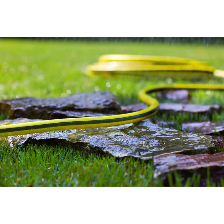 Manguera de jardín Vartco, de 4 capas, flexible, diámetro de 1", longitud de 30 m, Light Plus