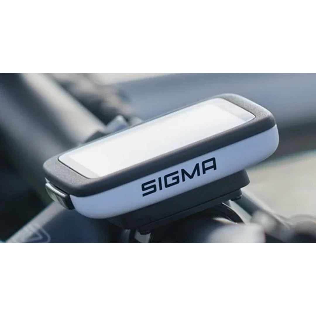 Cuentakilómetros para bicicleta Sigma BC 10.0 WR, resistente al agua y a la intemperie, pantalla grande y legible, 10 funciones