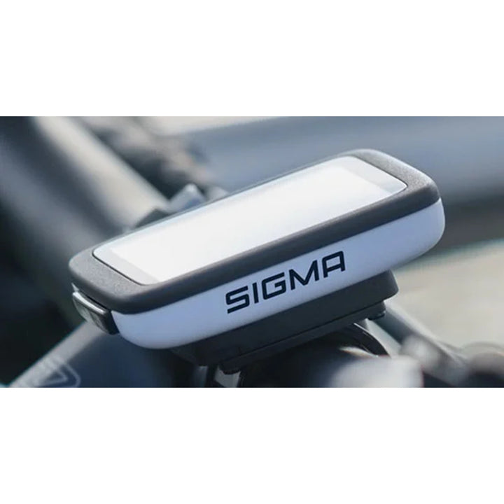 Cuentakilómetros para bicicleta Sigma BC 10.0 WR, resistente al agua y a la intemperie, pantalla grande y legible, 10 funciones
