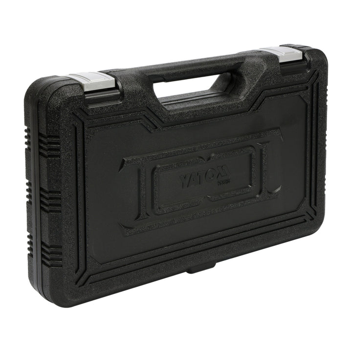 Remachadora manual Yato, para remaches de tuerca de M3 a M12, mango antideslizante, cabezales fabricados en acero CrMo de alta resistencia, YT-36128