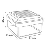Lámpara LED solar para poste GreenBlue, 60 x 40 mm, cubierta en forma de sobre, GB125, 2 unidades