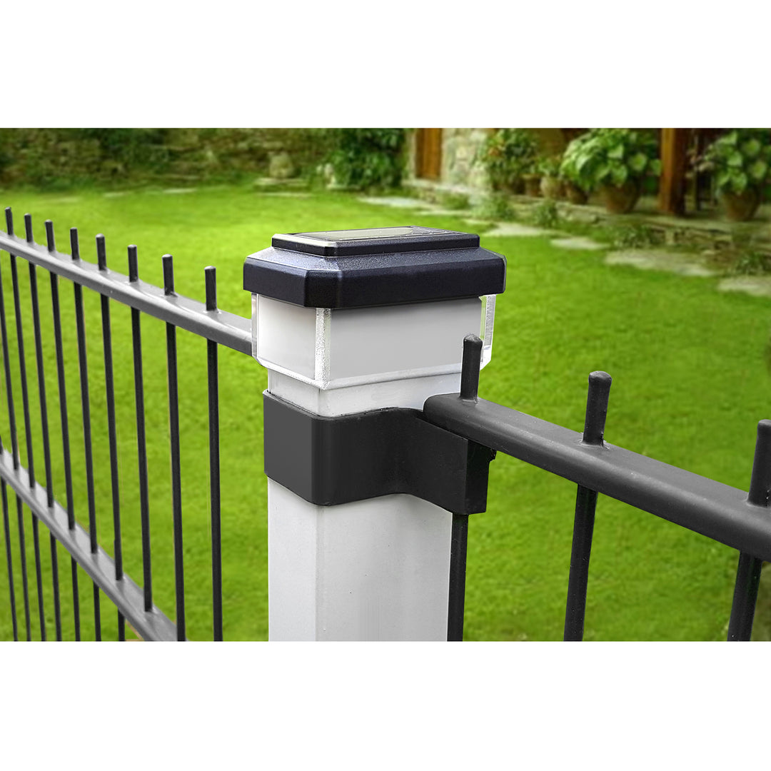 Lámpara LED solar para poste GreenBlue, 60 x 40 mm, cubierta en forma de sobre, GB125, 2 unidades