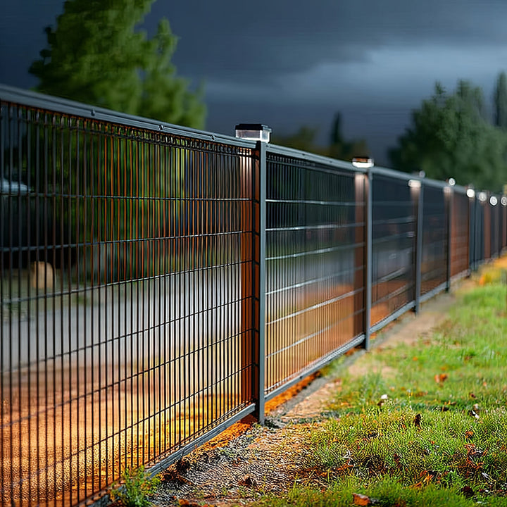 Lámpara LED solar para poste GreenBlue, 60 x 40 mm, cubierta en forma de sobre, GB125, 2 unidades