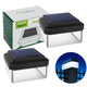 Lámpara LED solar para poste GreenBlue, 60 x 60 mm, cubierta en forma de sobre, GB126, 2 unidades