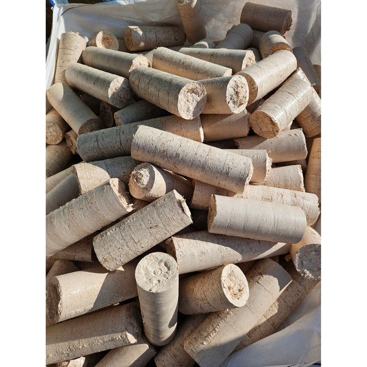 Briquetas para chimenea, de madera de haya, secas, 25 kg, Woodok