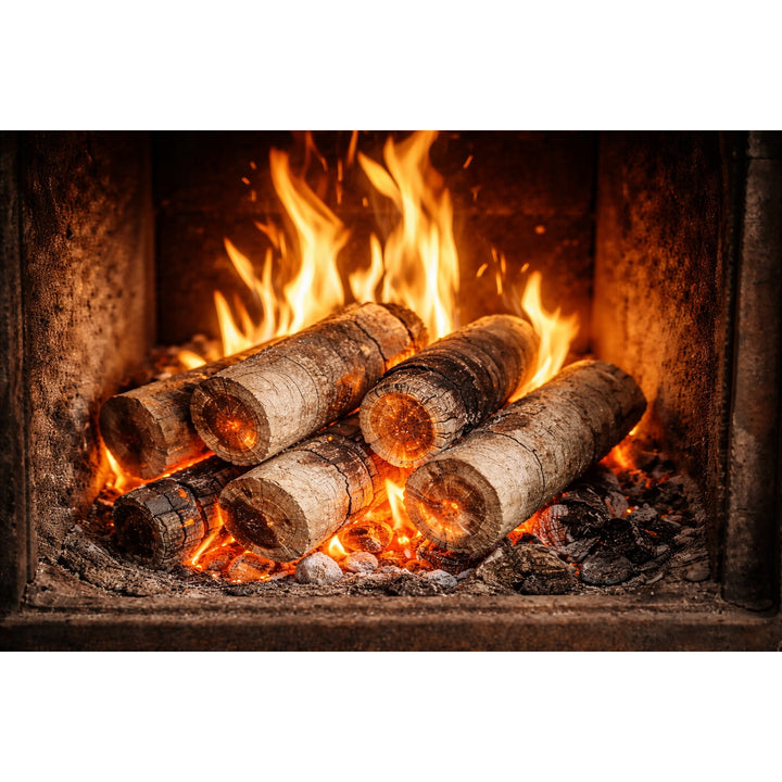 Briquetas para chimenea, de madera de haya, secas, 25 kg, Woodok