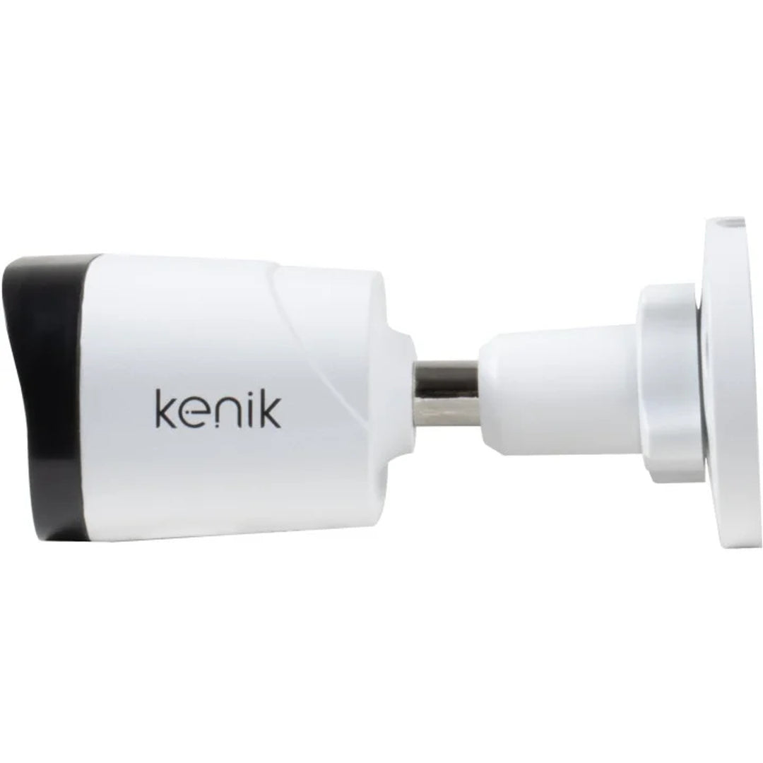 Cámara IP Kenik, resolución de 4 MP a 20 fps, micrófono integrado, proyector SMART IR, carcasa tubular, KG-430TPA-E